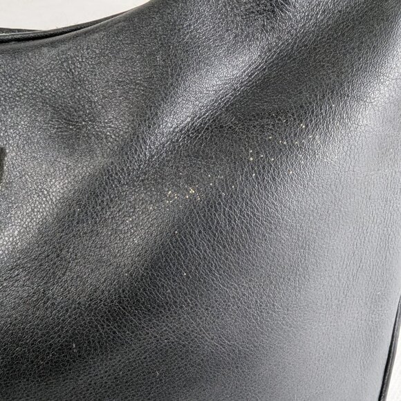 Authentic Vintage GUCCI Hobo Leather Chain Shoulder Bag Made in Italy - Picture 7 of 15